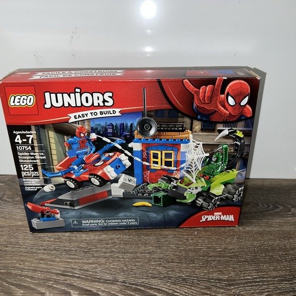 LEGO 10754 - Marvel Spider-Man vs. Scorpion Street Showdown new in box - Picture 2 of 9